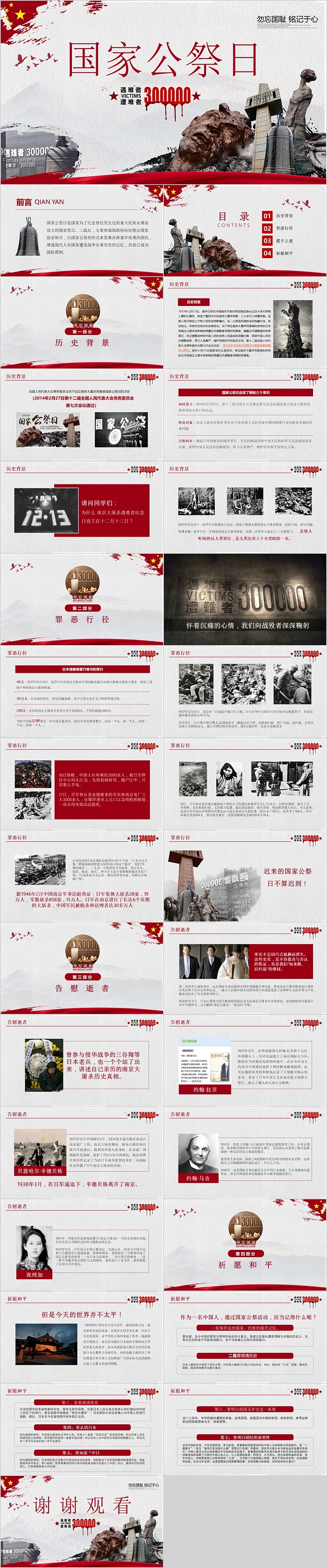 国家公祭日南京大屠杀三十万死难者