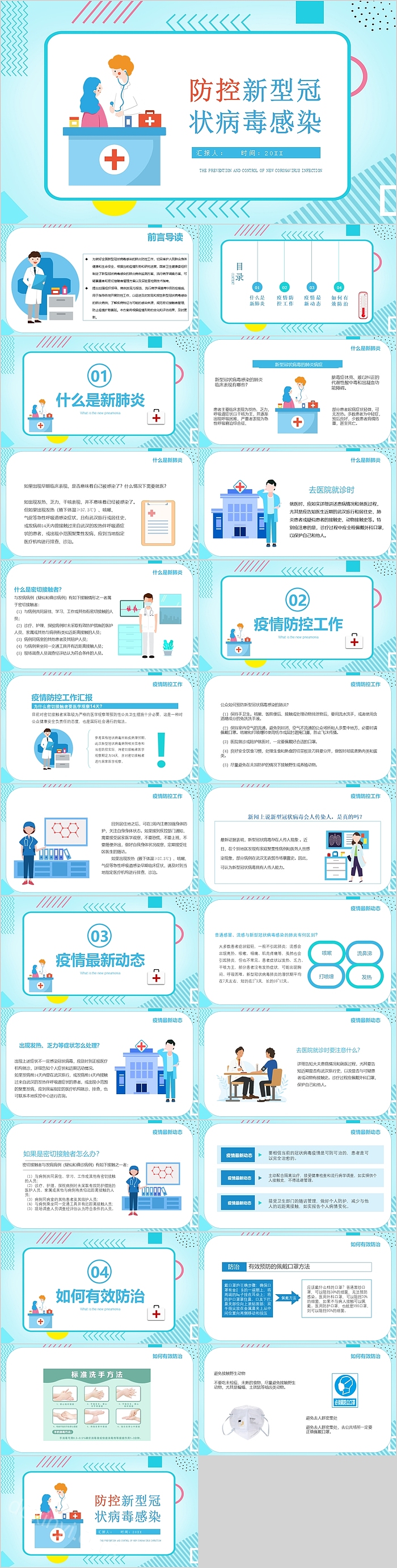 防控新型冠状病毒感染PPT