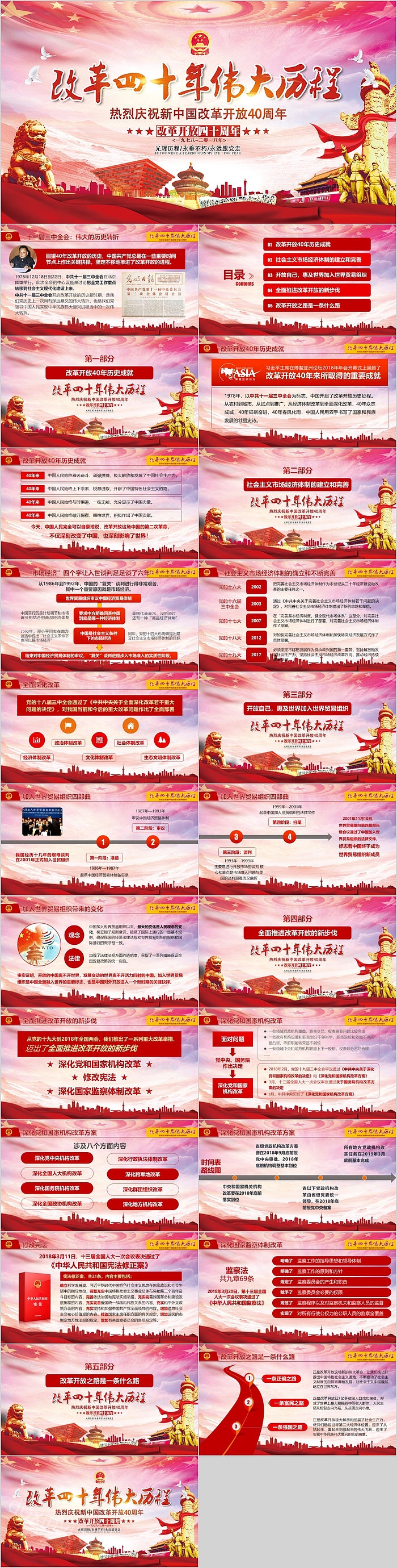 热烈庆祝新中国改革开放周年