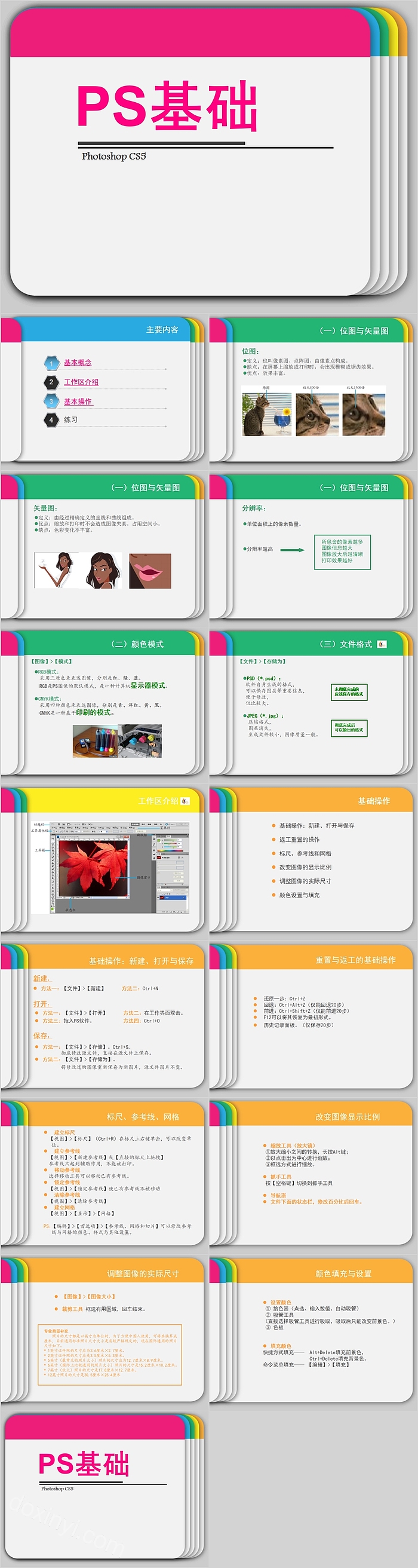 Photoshop CS5基础教程培训课件PPT