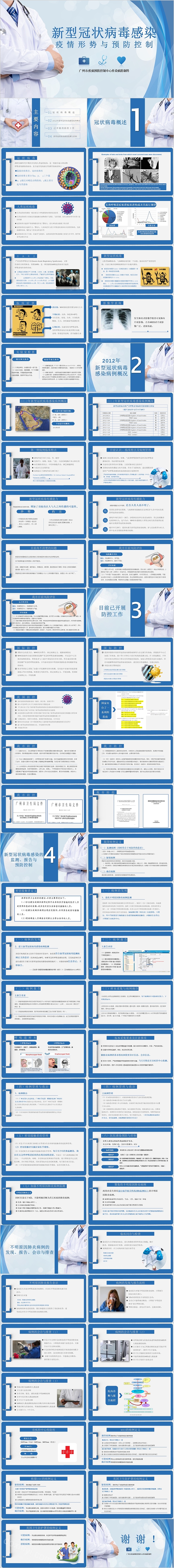 新型冠状病毒感染疫情形势与预防控制PPT