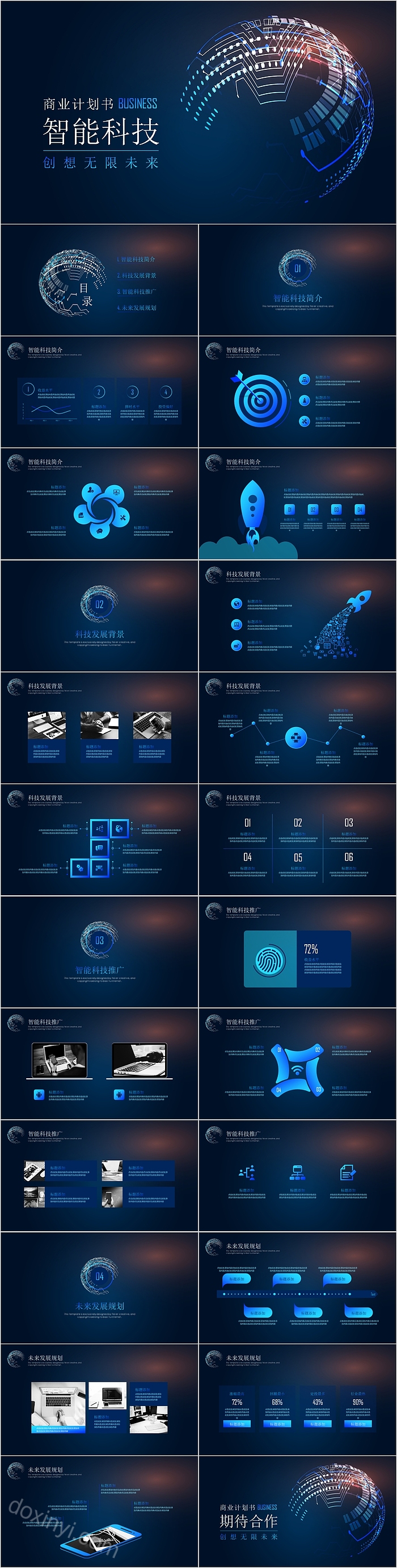 智能科技创想无限未来商业计划书