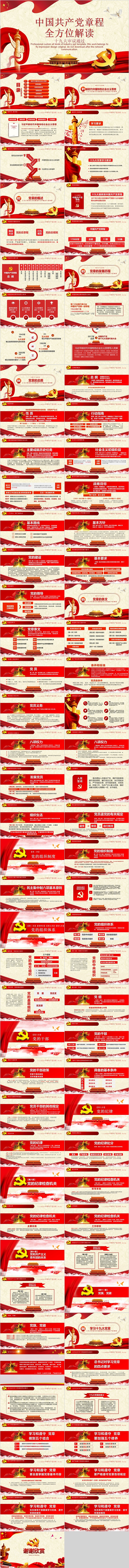 十九大审议通过中国共产党章程全方位解读