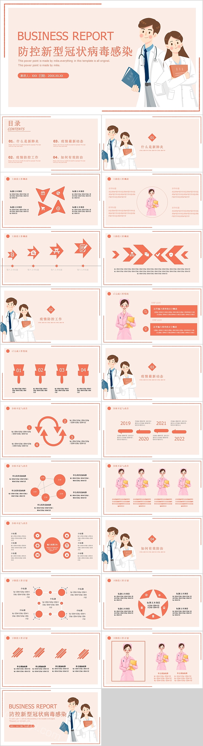 简单实用防控新型冠状病毒感染PPT