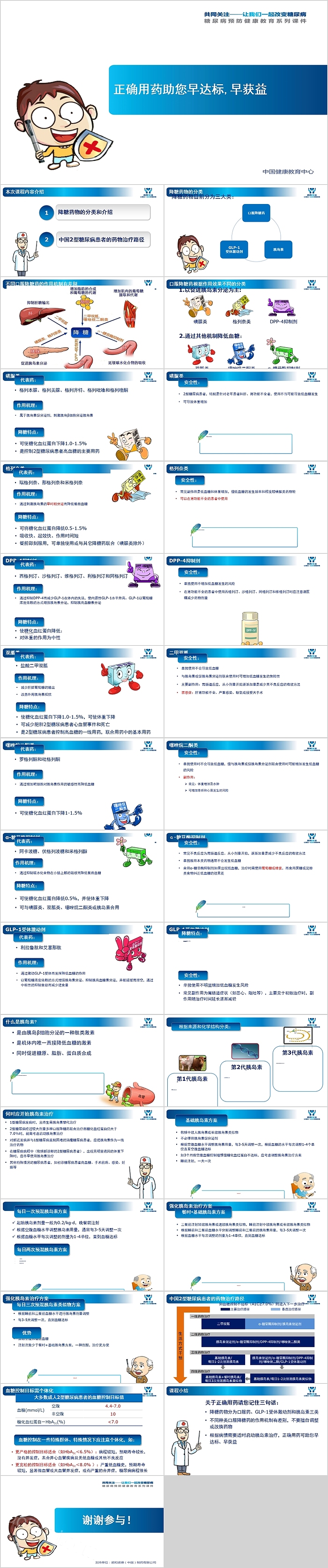 糖尿病预防健康教育PPT课件